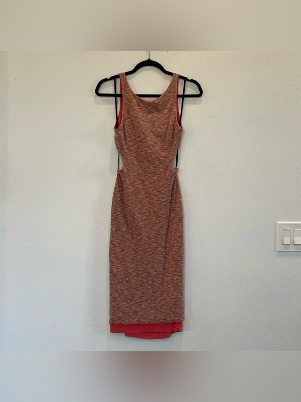 Bebe Open Back Multicolor Summer Dress - Size
XS